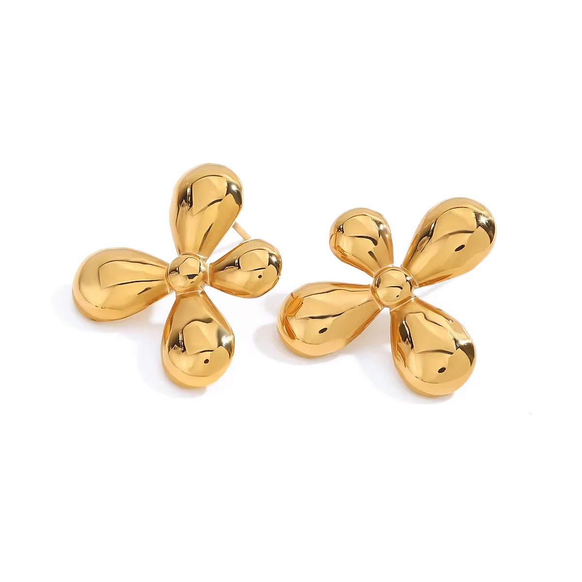 Paris Flower Earrings