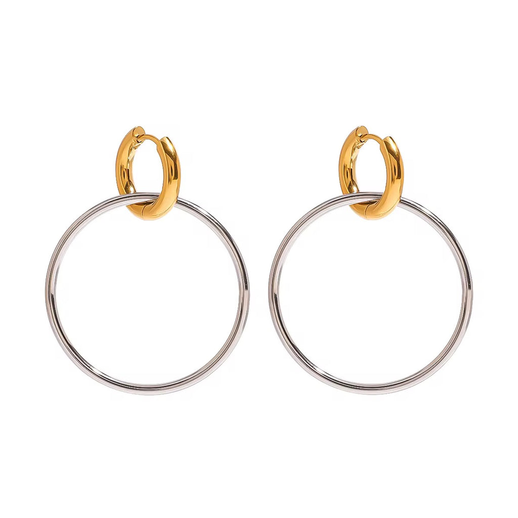 Ring Interlocking Earrings