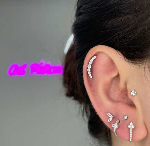 8 Long Titanium Flat-Back