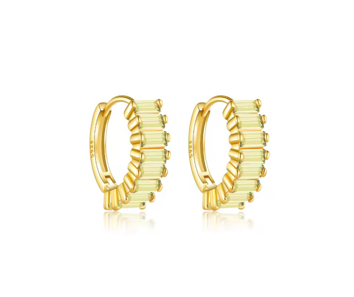 Yellow Butter Earrings