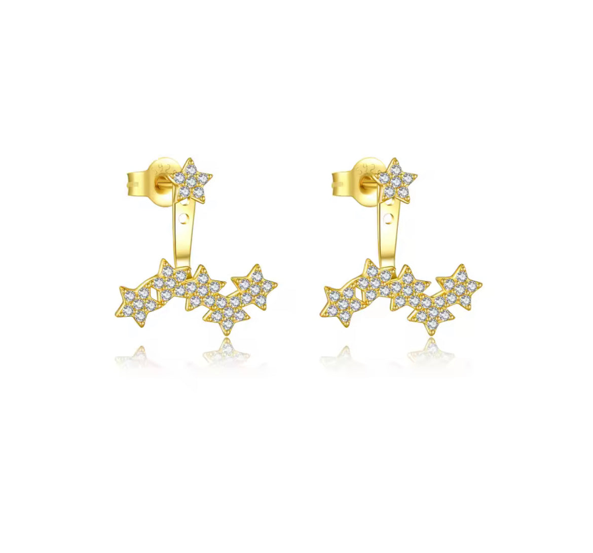 Star Drop Earrings
