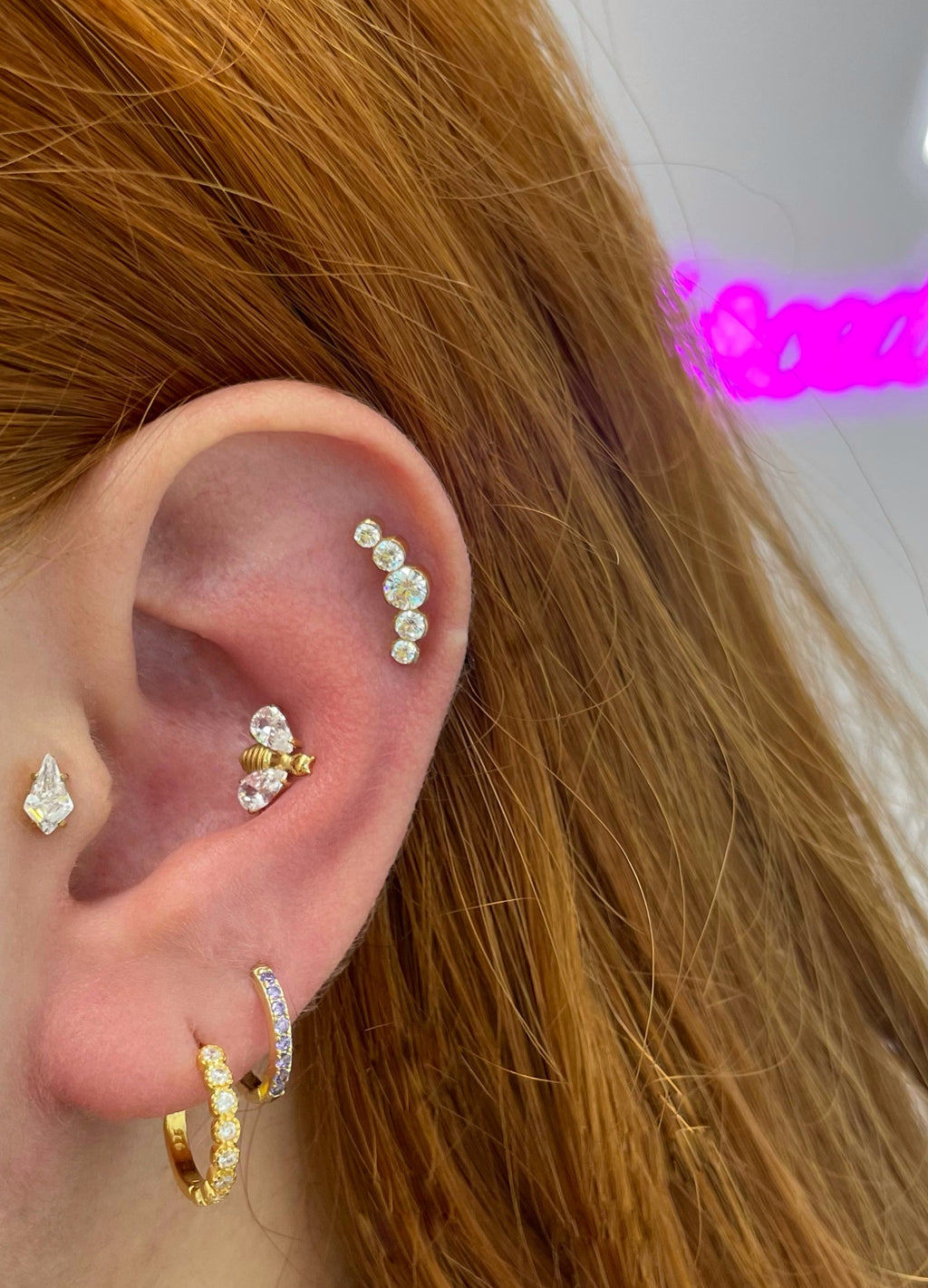 Bee Titanium Flat-Back