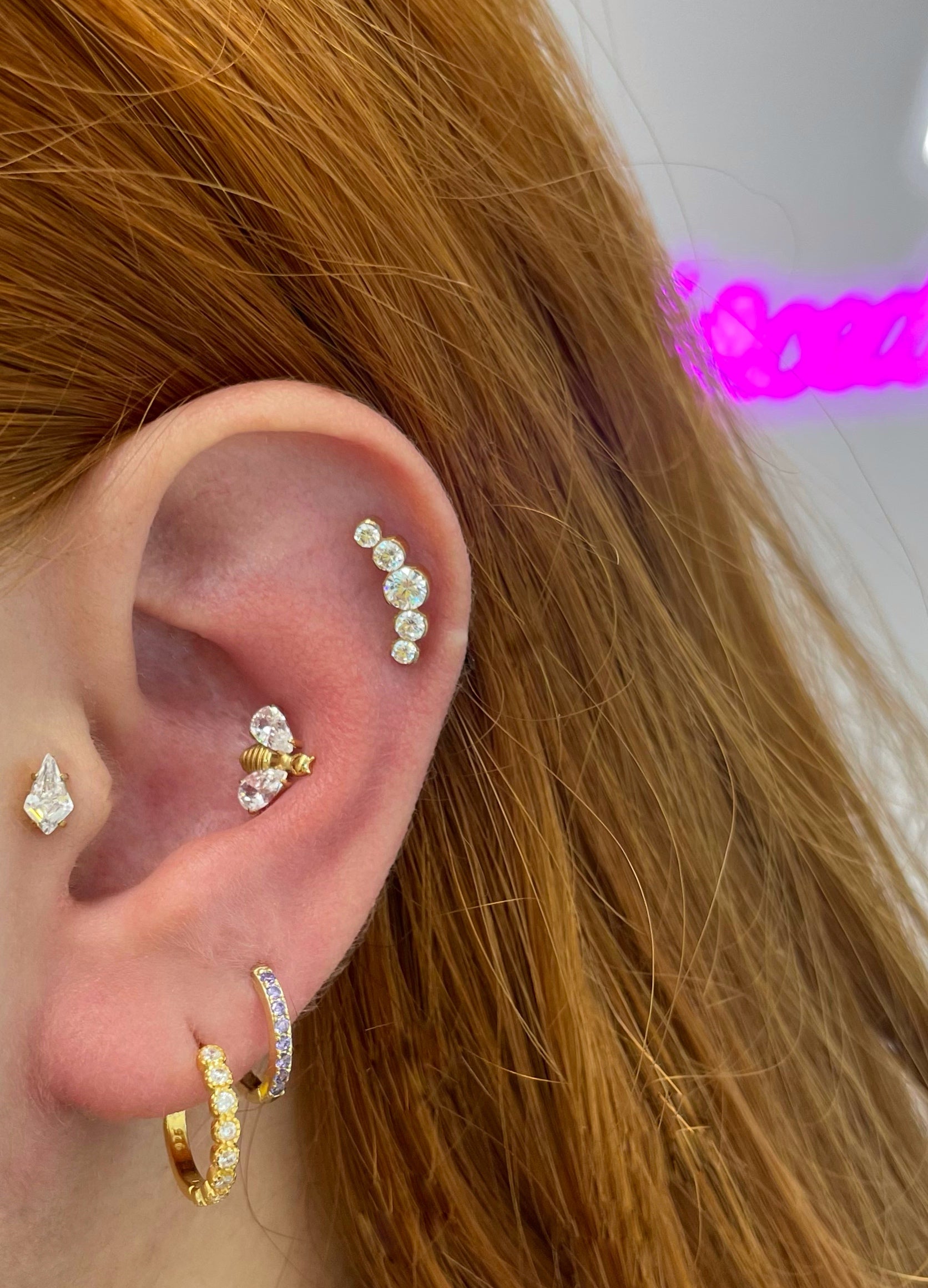 Bee Titanium Flat-Back